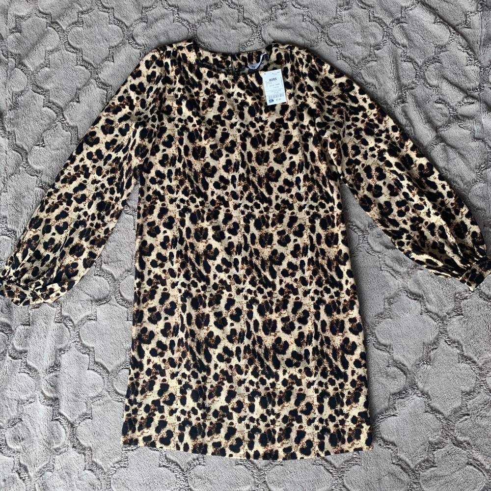 Reynah Couture - Leopard shift dress